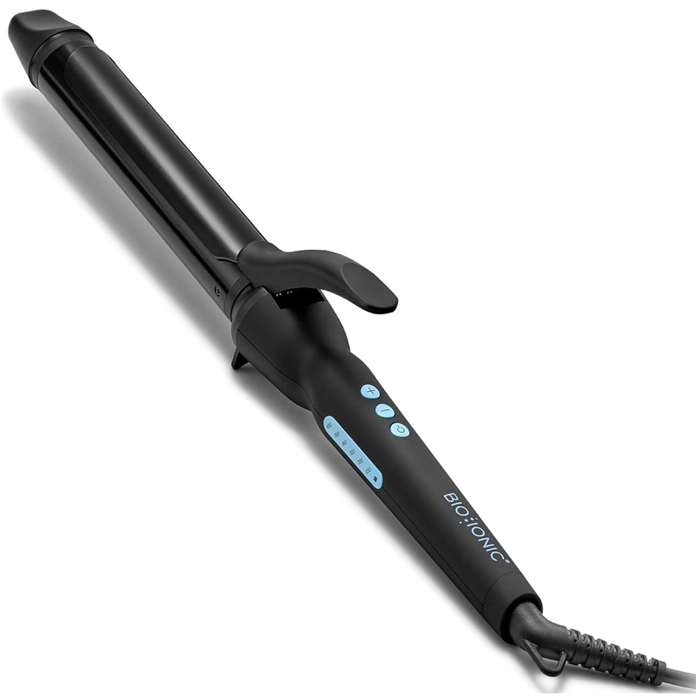 Bio Ionic Black Curling Iron - Long Barrel, 1.25 in